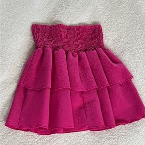 SHEIN Hot Pink Skirt Size XS